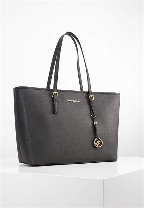 michael kors jet set travel tote schwarz|michael kors jet set duffle.